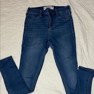 Hollister Dark Blue Skinny Jeans